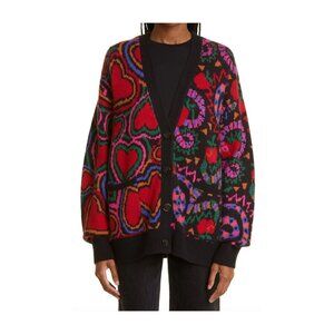 FARM Rio Mixed Wild Hearts & Jungle Fruits Cardigan